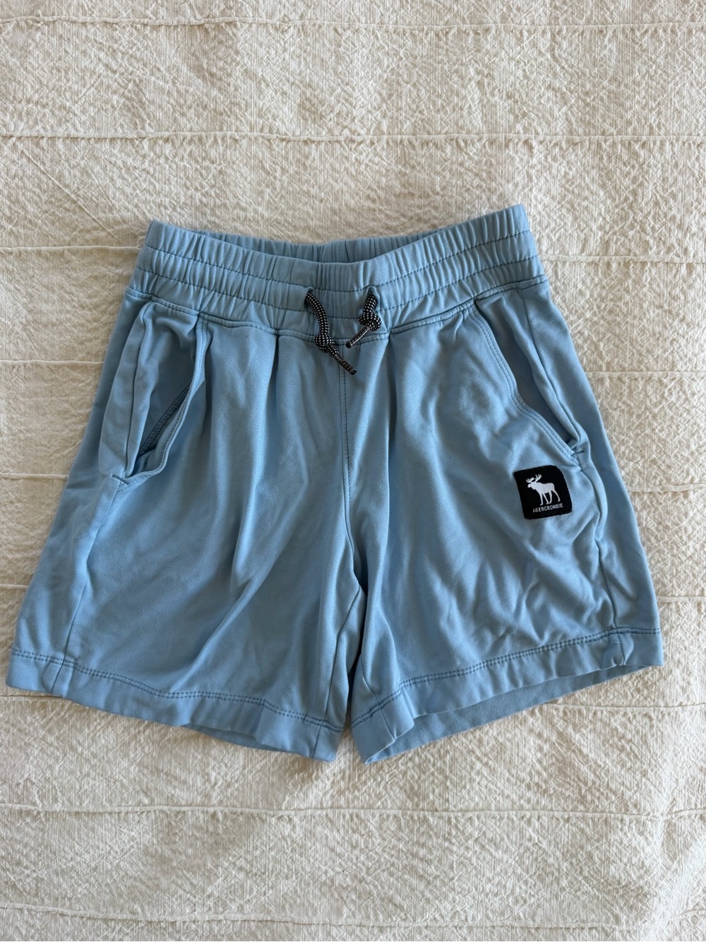 abercrombie kids Light Blue Boys Pull-on Shorts (5/6)